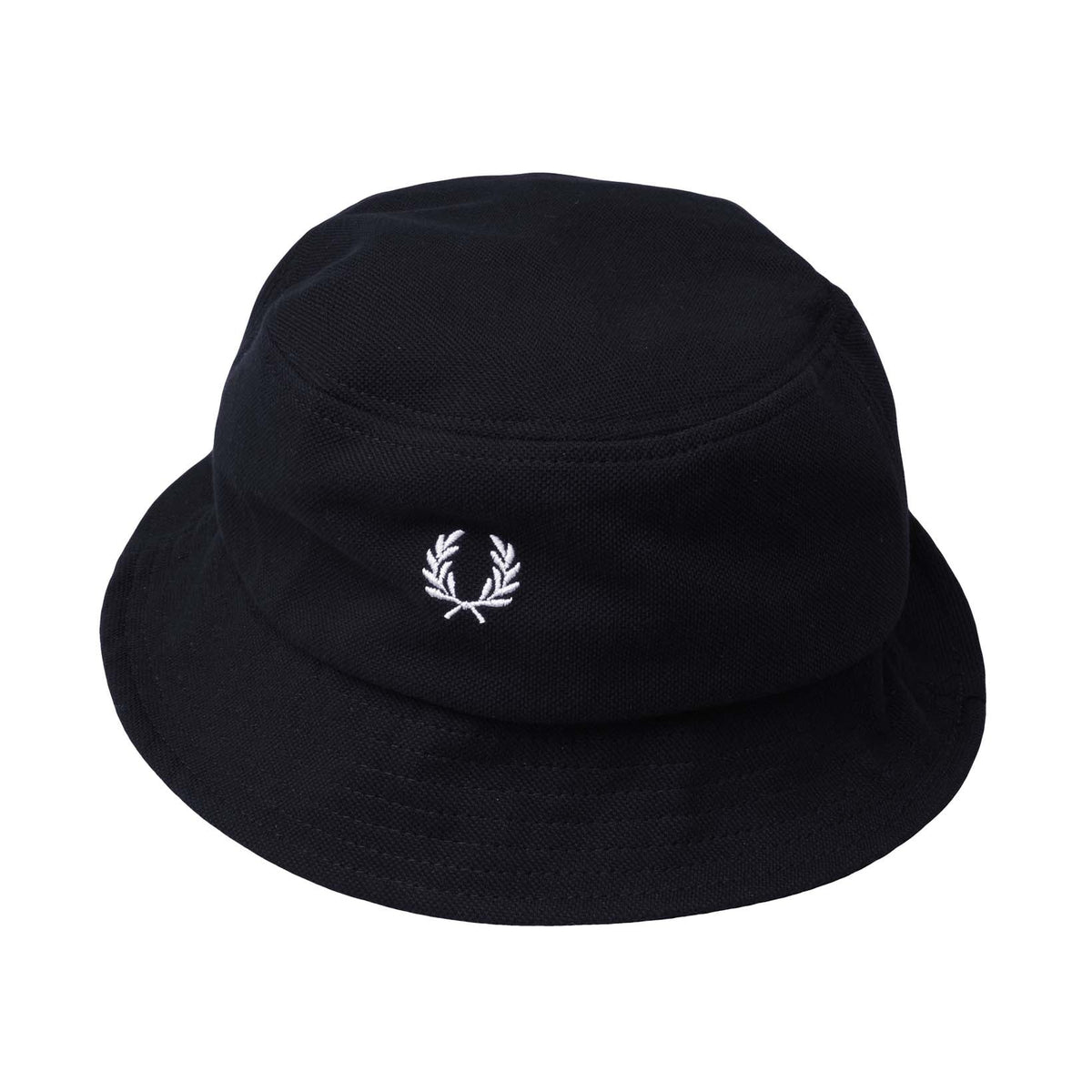 Piqué Bucket Hat-Fred Perry-Conrad Hasselbach Shoes &amp; Garment