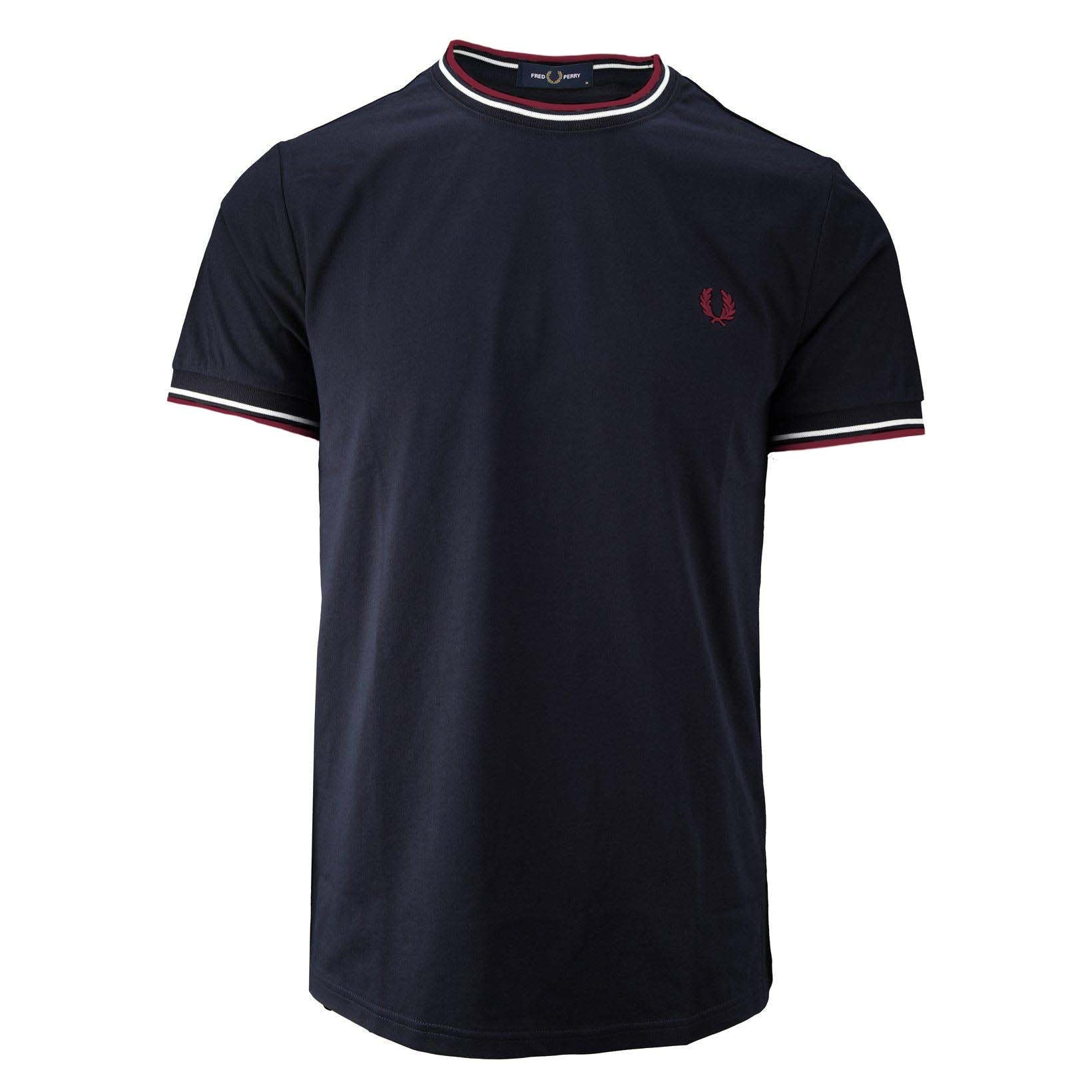 Twin Tipped T-Shirt-Fred Perry-Conrad Hasselbach Shoes & Garment