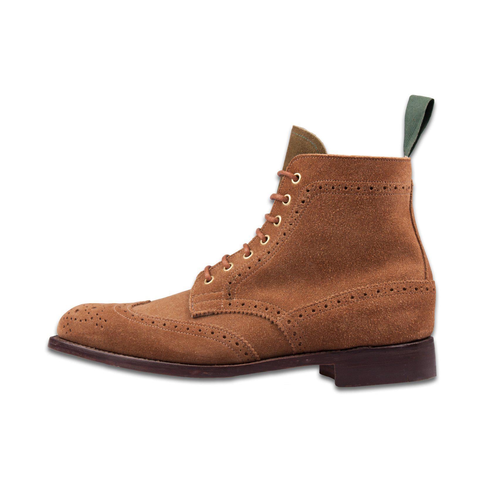 Brogue Boot Two Tone-Tricker's-Conrad Hasselbach Shoes & Garment