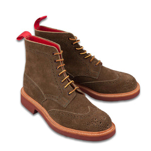 Derby Brogue Boots-Tricker's-Conrad Hasselbach Shoes & Garment