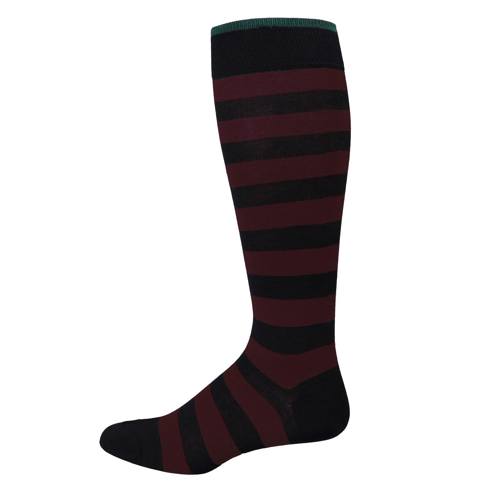 Gestreifte Lange Socke-In the box-Conrad Hasselbach Shoes & Garment