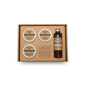 Leather Care Kit 4in1-Otter Wax-Conrad Hasselbach Shoes & Garment
