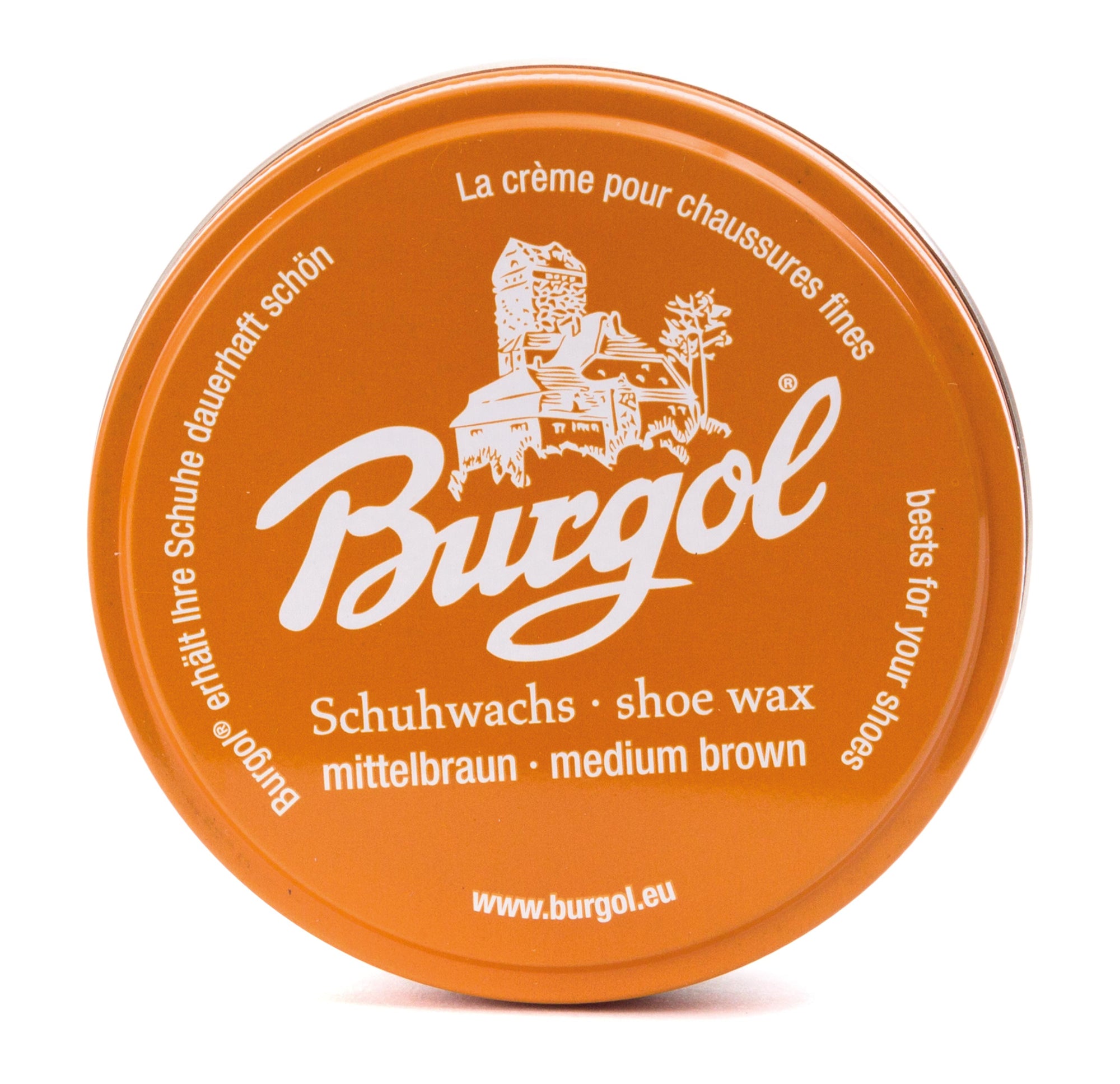 Schuhwachs - in der Dose 100ml-Burgol-Conrad Hasselbach Shoes & Garment