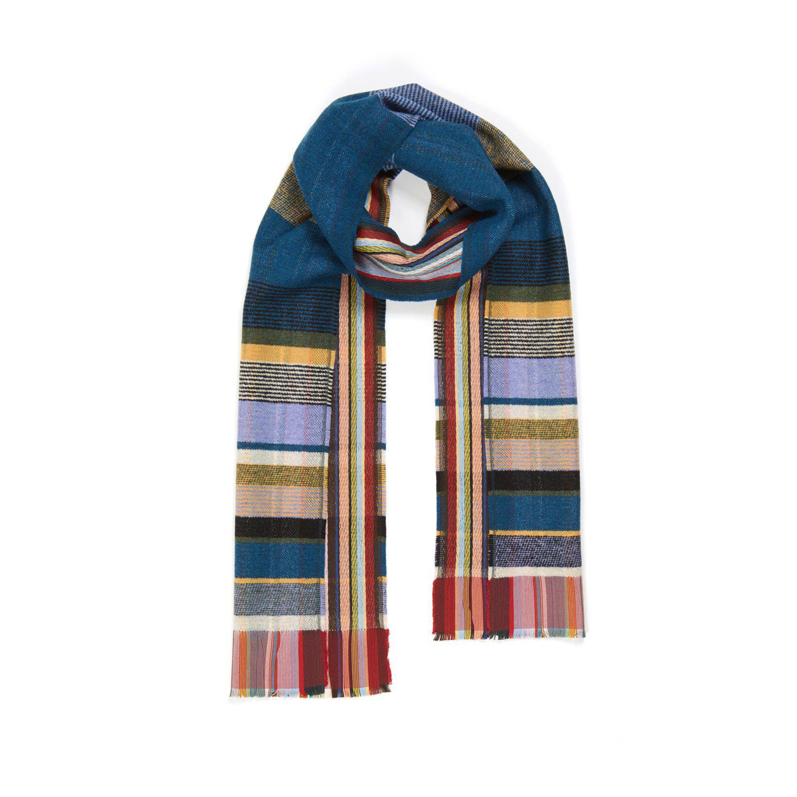 Silk And Lambswool Scarves-Wallace Sewell-Conrad Hasselbach Shoes & Garment
