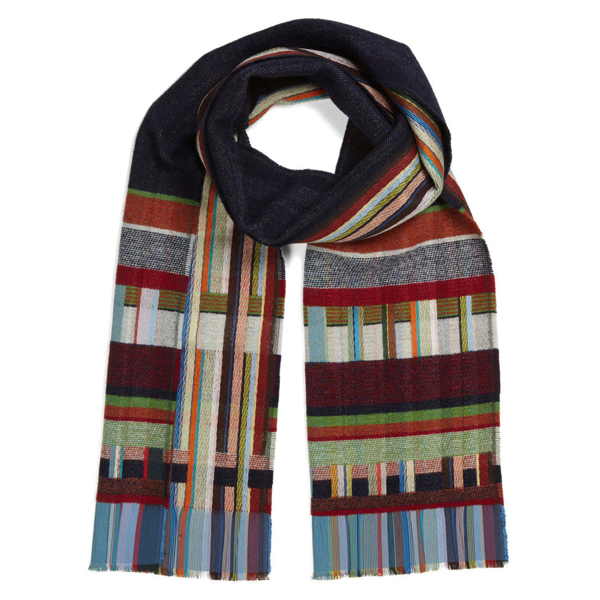 Silk And Lambswool Scarves-Wallace Sewell-Conrad Hasselbach Shoes &amp; Garment