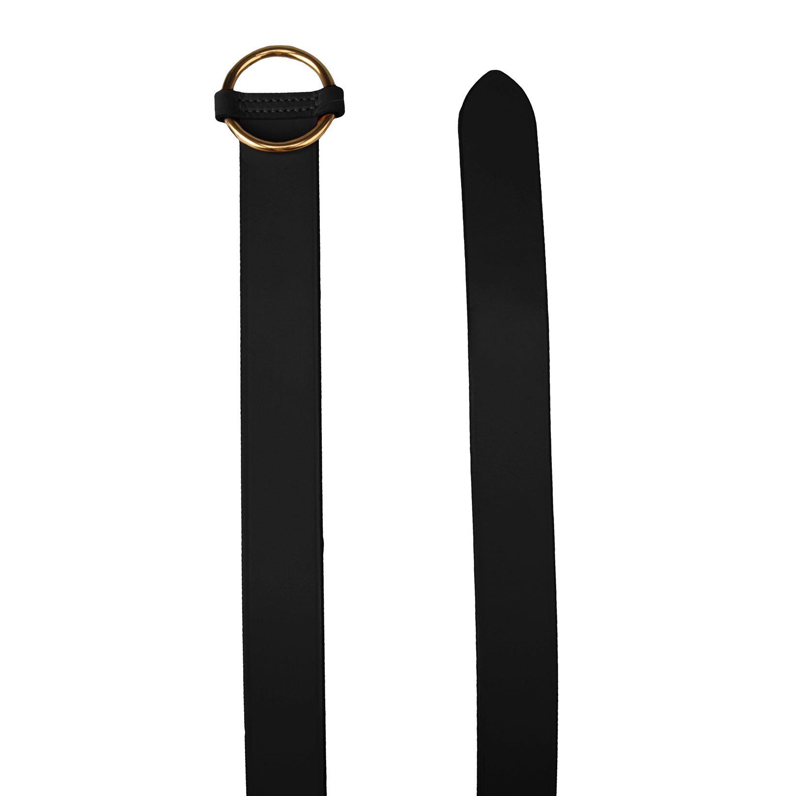 Single Ring Belt Brass-Martin Faizey-Conrad Hasselbach Shoes & Garment