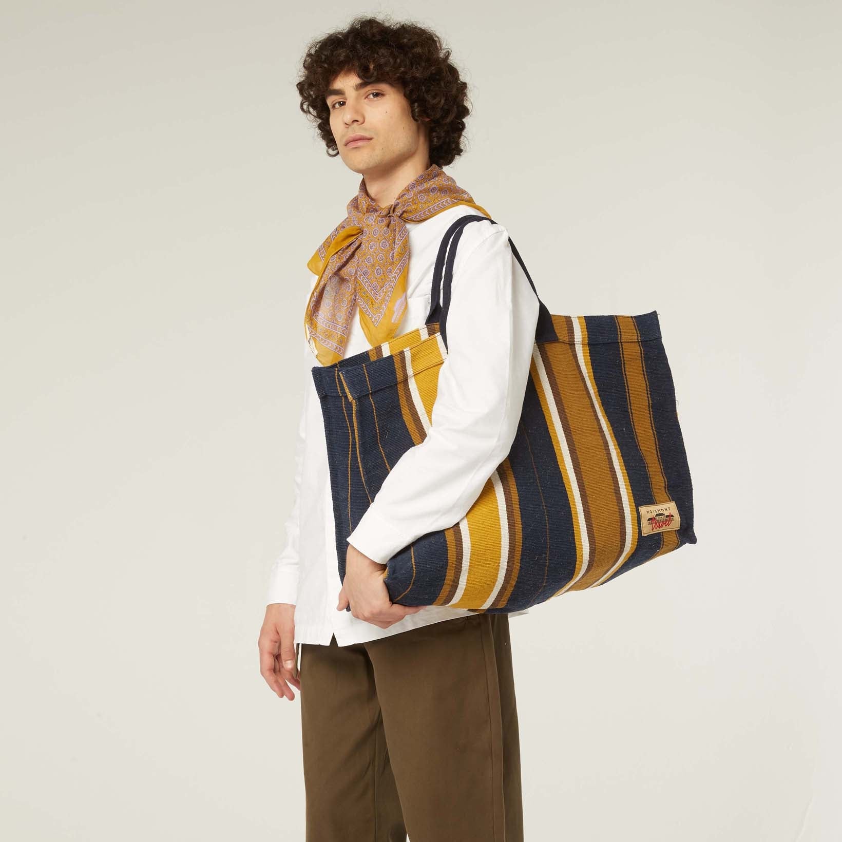 Tote Bag 40 Stripes-Moismont-Conrad Hasselbach Shoes & Garment
